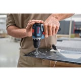 Bosch Professional Akku-Bohrschrauber GSR 12V-32 Professional, 12Volt blau/schwarz, 2x Li-Ionen Akku 2,0Ah, L-BOXX