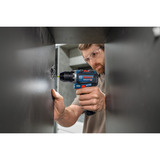 Bosch Professional Akku-Bohrschrauber GSR 12V-32 Professional, 12Volt blau/schwarz, 2x Li-Ionen Akku 2,0Ah, L-BOXX