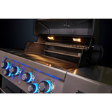 Broil King Gasgrill Regal Q 490 IR schwarz/edelstahl, mit Infrarot-Seitenbrenner und Heckbrenner, iQue Smart Steuerung