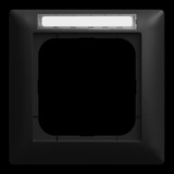 Busch-Jaeger Abdeckrahmen 1-fach 1721 NS-915 schwarz, Retail