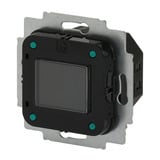 Busch-Jaeger Digital Audio Broadcasting Plus und Radio Stereo Radiowecker Unterputzmontage 8215 U-101 schwarz (glänzend), Retail