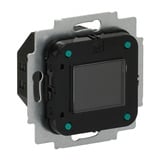 Busch-Jaeger Digital Audio Broadcasting Plus und Radio Stereo Radiowecker Unterputzmontage 8215 U-101 schwarz (glänzend), Retail