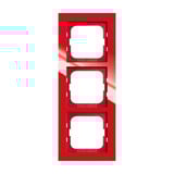 Busch-Jaeger Rahmen 3-fach rot, Retail