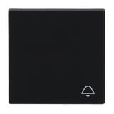 Busch-Jaeger Wippe mit Aufdruck 2520 Klingel Symbol schwarz, Retail