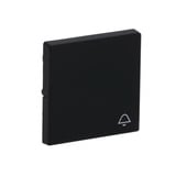 Busch-Jaeger Wippe mit Aufdruck 2520 Klingel Symbol schwarz, Retail