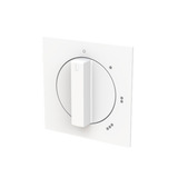 Busch-Jaeger Zentralscheibe mit Aufdruck "0..3", Abdeckung weiß, Retail