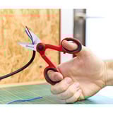 EINHELL E-Case Werkzeugkoffer Hobby, 153-teilig, Werkzeug-Set schwarz/rot