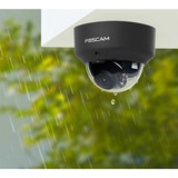 Foscam D2EP, Überwachungskamera schwarz, 2 Megapixel, PoE