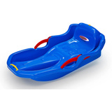 Jamara Snow Play - Bob Comfort 80 cm mit Bremse, Schlitten blau