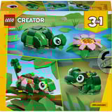 LEGO 31377 Creator 3-in-1 Schildkröte mit Seerose, Konstruktionsspielzeug 