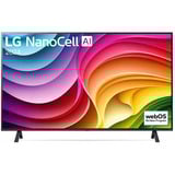 LG 43NANO82T6B, LED-Fernseher 108 cm (43 Zoll), schwarz, UltraHD/4K, HDR, Triple Tuner