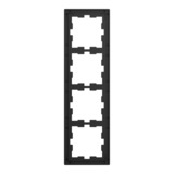 Merten Rahmen 4-fach schiefer, Retail