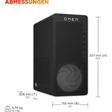 OMEN 16L Gaming Desktop TG03-0151ng, Gaming-PC schwarz, Windows 11 Home