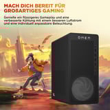 OMEN 16L Gaming Desktop TG03-0151ng, Gaming-PC schwarz, Windows 11 Home