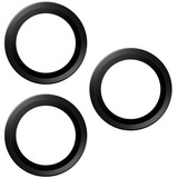 PanzerGlass Hoops Kameraschutz, Schutzfolie schwarz, iPhone 17 Pro Max / 16 Pro / 16 Pro Max