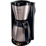 Philips Café Gaia HD7548/20, Filtermaschine schwarz/edelstahl