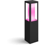 Philips HUE White & Color Ambiance Impress Sockelleuchte (Niedervolt), LED-Leuchte schwarz