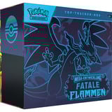  Pokémon-TCG: Mega-Entwicklung - Fatale Flammen - Top-Trainer-Box, Sammelkarten 