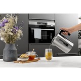 Princess Schnellwasserkocher Deluxe 236047 edelstahl/schwarz, 1,7 Liter