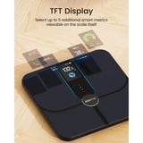 Renpho Elis Nova , Waage schwarz, Bluetooth, WLAN