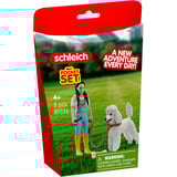 Schleich Pocket Set! Spaziergang im Park, Spielfigur 