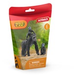 Schleich Wild Life Flachland Gorilla Familie, Spielfigur 