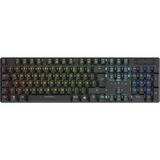 Sharkoon PureWriter W100, Gaming-Tastatur schwarz, Huano Silent
