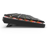 Sharkoon PureWriter W100, Gaming-Tastatur schwarz, Huano Silent