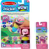 Spin Master Melissa & Doug - Sticker WOW! Eiscreme Aufkleberstempel & Block, Basteln 