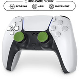 SteelSeries KontrolFreek Precision Sports Thumbsticks – Football Edition , Analog-Stick grün/schwarz, 2 Stück, für Playstation 5/4 Controller
