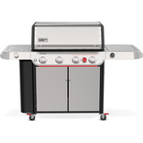 Weber Gasgrill Genesis SP-435W GBS edelstahl, 21,1 kW, mit Sear Zone und Seitenkocher, Modell 2025