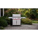 Weber Gasgrill Genesis SP-435W GBS edelstahl, 21,1 kW, mit Sear Zone und Seitenkocher, Modell 2025