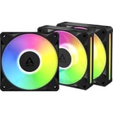 ARCTIC BioniX P14 A-RGB, Gehäuselüfter schwarz/weiß, 3er Pack, 140 mm