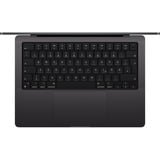 Apple MacBook Pro (14") 2024 CTO, Notebook schwarz, 24 GB, 1 TB (1 TB SSD), M4 Pro, MacOS, Deutsch, Nanotexturglas