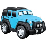 Bburago BB Junior Jeep Lil Drivers Wrangler Unlimited, RC hellblau/schwarz
