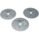 Bosch PRO Wood Cordless Kreissägeblatt 165 mm 3 Stück, Promo-Pack