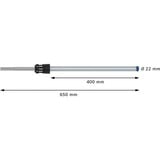 Bosch Professional EXPERT Hammerbohrer SDS Clean max-8X, Ø 22mm Arbeitslänge 400mm, Saugbohrer