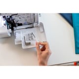 Brother Mechanische Nähmaschine M343D - Overlockmaschine weiß/rot