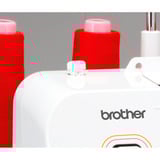 Brother Mechanische Nähmaschine M343D - Overlockmaschine weiß/rot