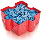 Clementoni Puzzle Sortierer, Aufbewahrungsbox rot