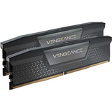 Corsair DIMM 64 GB DDR5-6000 (2x 32 GB) Dual-Kit, Arbeitsspeicher schwarz, CMK64GX5M2D6000C40, Vengeance, INTEL XMP