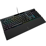 Corsair K70 RGB PRO, Gaming-Tastatur schwarz, DE-Layout, Cherry MX RGB Red