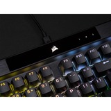 Corsair K70 RGB PRO, Gaming-Tastatur schwarz, DE-Layout, Cherry MX RGB Red