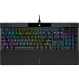 Corsair K70 RGB PRO, Gaming-Tastatur schwarz, DE-Layout, Cherry MX RGB Red