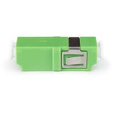 Digitus LWL Kupplung, Duplex, LC/APC > LC/APC Buchse, Single Mode OS2 grün, ohne Flansch