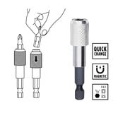 EINHELL XL-CASE Bit- & Bohrer-Set mit Aufbewahrung, 95-teilig, Bohrer- & Bit-Satz 