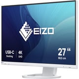 EIZO EV2740S FlexScan, LED-Monitor 68.5 cm (27 Zoll), weiß, UltraHD/4K. IPS, USB-C, HDMI, DP, USB-Hub