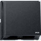 Gira Adapterrahmen mit steckbarer Abdeckhaube IP20 anthrazit, Retail