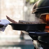 Gozney Dome Gen 2.0 XL Frontablage AM1996 schwarz, für Pizzaofen Dome Gen 2.0 XL