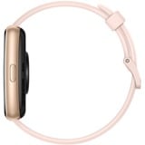 Huawei Watch FIT 2 Active, Smartwatch rotgold, Silikonarmband in Sakura Pink